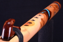 Mountain Mahogany Native American Flute, Minor, Mid B-4, #H33D